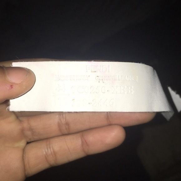 A real Fendi belt
